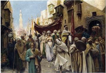 Arab or Arabic people and life. Orientalism oil paintings 563, unknow artist